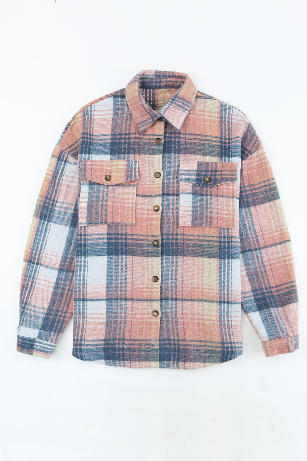 Cotton Candy Plaid Shacket